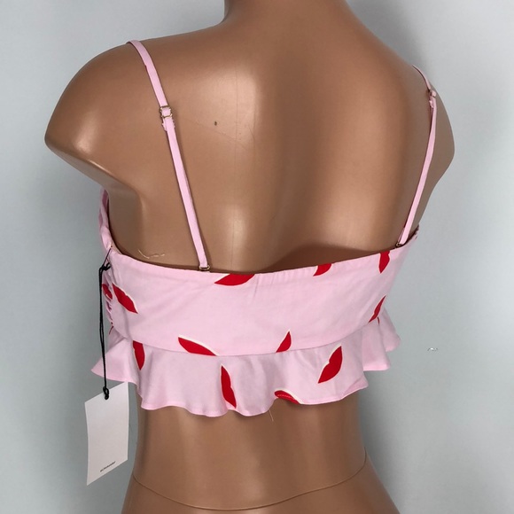 LPA Tie Front Bandeau Lips - Picture 8 of 11